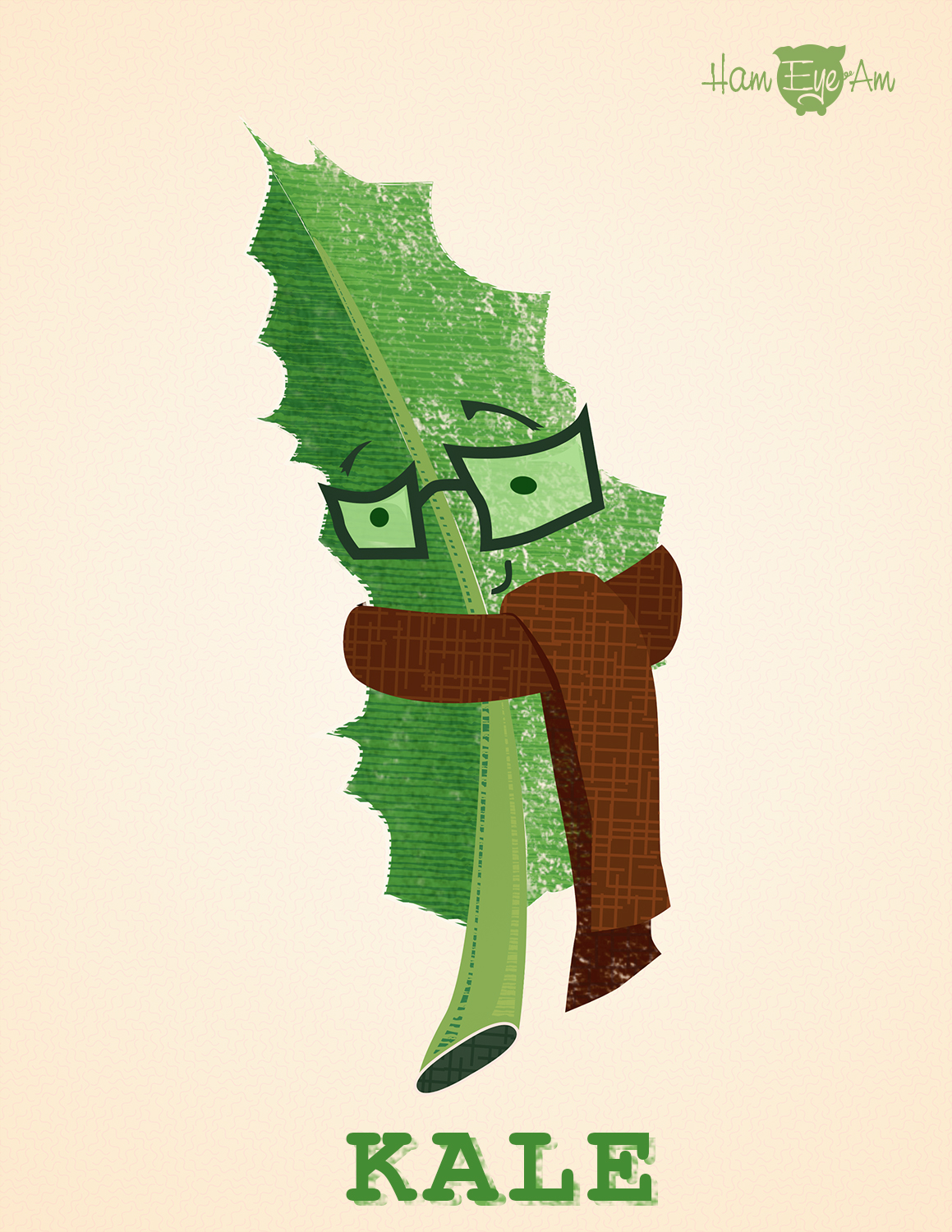 kale illustrated by Heather Martinez